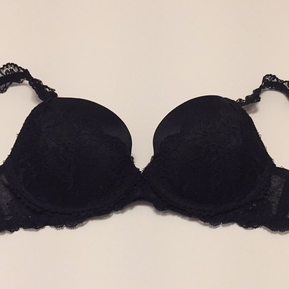 Stella McCartney Black Silk & Lace Bra 34B - Picture 8 of 8